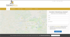 Desktop Screenshot of immobra.de