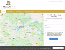 Tablet Screenshot of immobra.de
